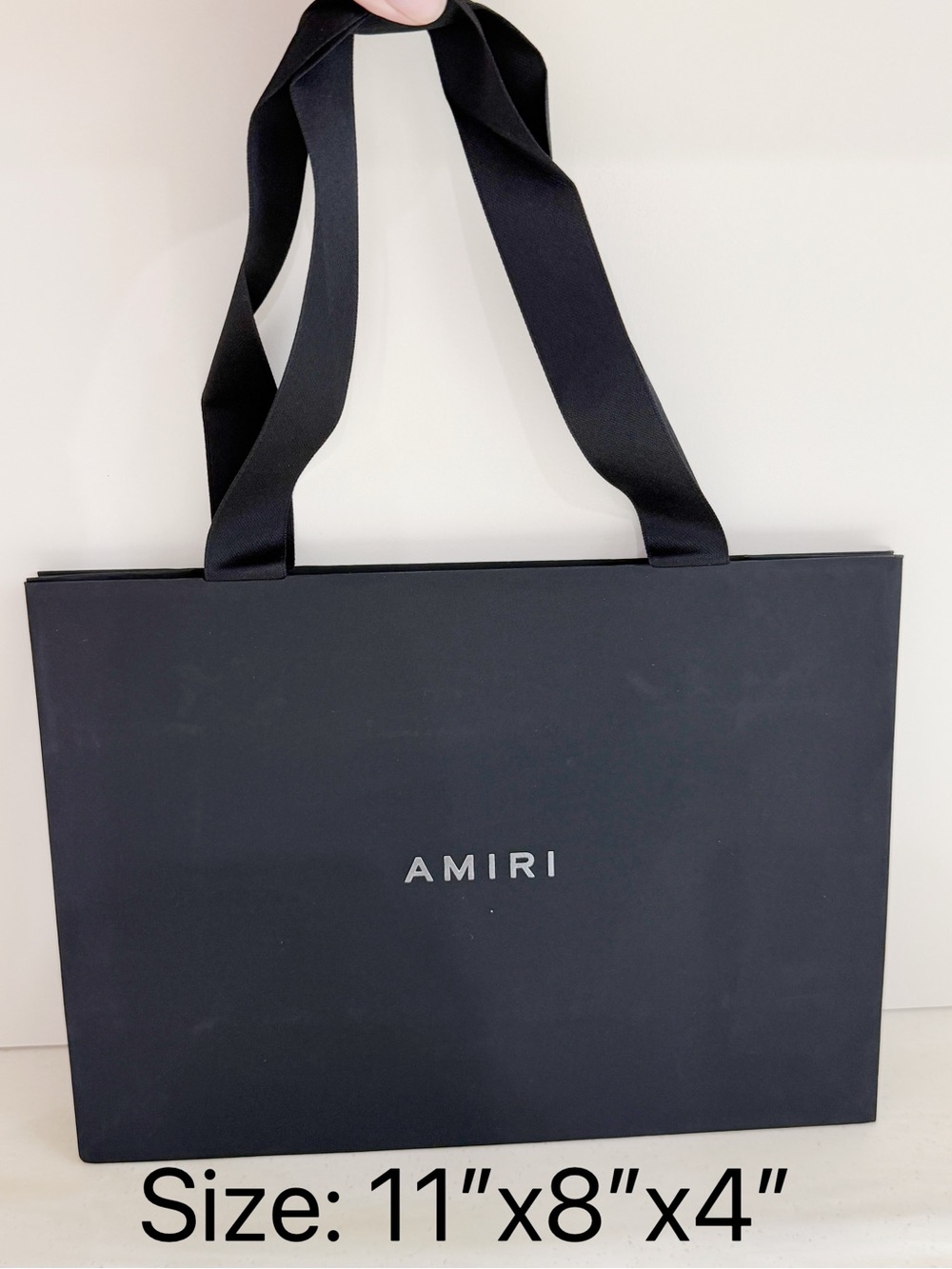 Authentic ‼️AMIRI Black shopping bag for gift New